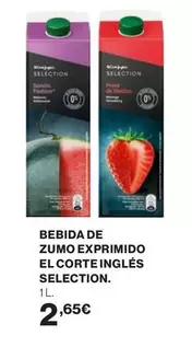 seleccion - Bebida De Zumo Exprimido El Corte Ingles