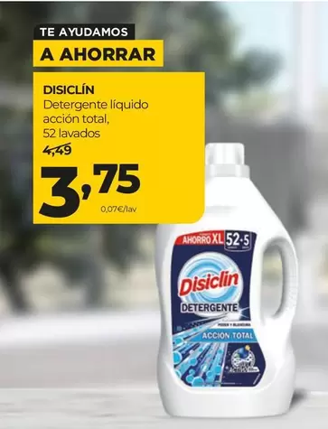 Disiclin - Detergente Liquido Acción Total