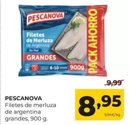 Pescanova - Filetes De Merluza De Argentina Grandes