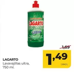 Lagarto - Lavavajillas Ultra