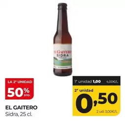 El Gaitero - Sidra