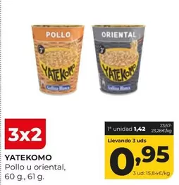 Yatekomo - Pollo U Oriental