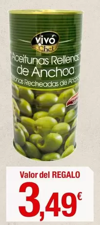 Chef - Valor Del Regalo