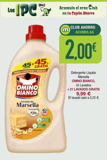 Omino Bianco - Detergente Liquido Marsella Olino Bianco