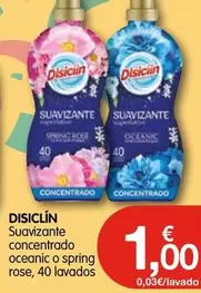 Disiclin - Suavizante Concentrado Oceanic O Spring Rose