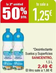 Sanicentro - Desinfectante Suelos Y Superficies