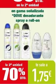 Dove - Desodorante Spray O Roll-on