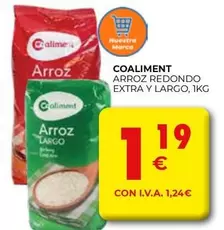 coaliment - Arroz Redondo Extra Y Largo