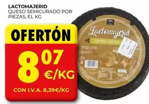 Lactomajerid - Queso Semicurado Por Piezas