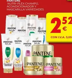 Pantene - Nutri-Plex Champu, Acondicionador Y Mascarilla Variedades