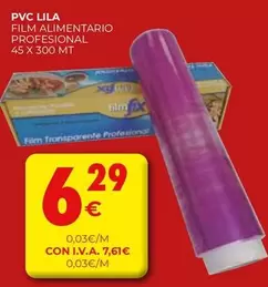 PVC - Film Alimentario Profesional