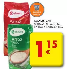 coaliment - Arroz Redondo Extra Y Largo
