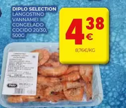Diplo Selection - Langostino Vannamei Congelado Cocido