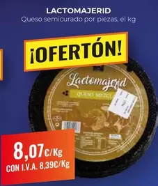 Lactomajerid - Queso Semicurado Por Piezas