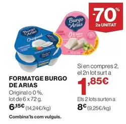 Burgo de Arias - Formatge Burgo De Arias