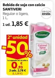 Santiveri - Bebida De Soja Con Calcio