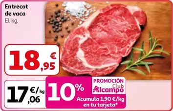 alcampo - Entrecot De Vaca