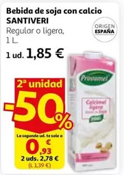 Santiveri - Bebida De Soja Con Calcio