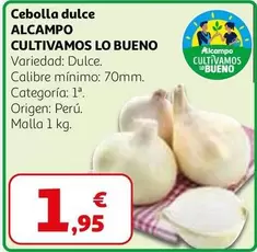 Alcampo - Cebolla Dulce
