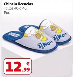 Chinela Licencias