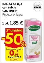 Santiveri - Bebida De Soja Con Calcio
