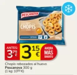 Pescanova - Chopis Rebozados Al Huevo