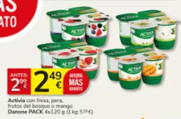 Danone - Activia Con Fresa
