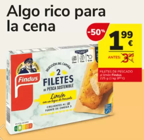 Findus - Filetes De Pescado Almochichas