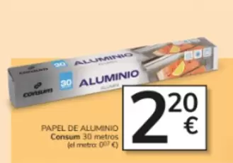 Consum - Papel De Aluminio