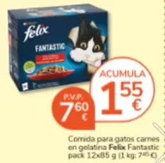 Felix - Comida Para Gatos Carnes En Gelatina Fantastic