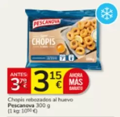 Pescanova - Chopis Rebozados Al Huevo