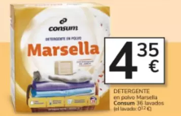 Consum - Detergente En Polvo Marsella