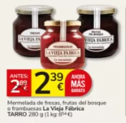 La Vieja Fábrica - Mermelada De Fresas