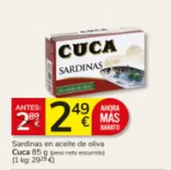 Cuca - Sardinas En Aceite De Oliva