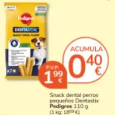 Pedigree - Snack Dental Perros Pequenos Dentastix