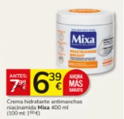 Mixta - Crema Hidratante Antimanchas Niacinamida
