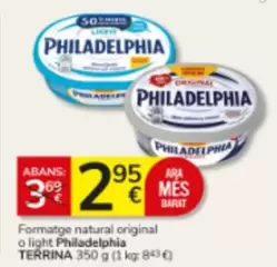 Philadelphia - Formatge Natural Original O Light