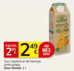 Don Simón - Suc Espremut De Taronja Amb Polpa