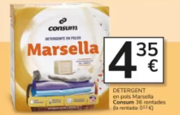 Consum - Detergent En Pols Marsella