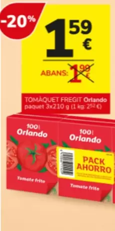 Orlando - Tomaquet Fregit