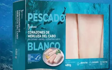 Blanco - Corazones De Merluza Del Cabo