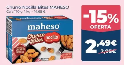 Maheso - Churro Nocilla Bites