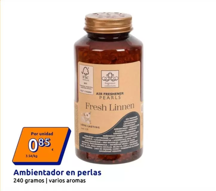 Ambientador En Perlas