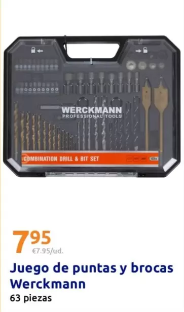 Werckmann - Juego De Puntas Y Brocas