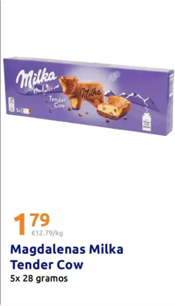 Milka - Magdalenas Tender Cow