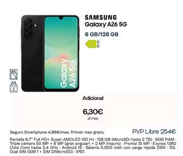 Samsung - Galaxy A26 5G