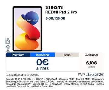 Xiaomi - Redmi Pad 2 Pro