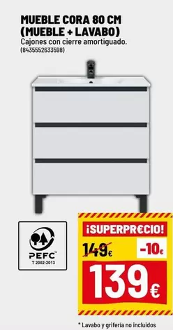 Mueble Cora (mueble + Lavabo)