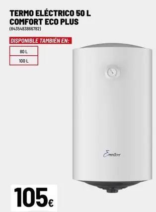 cecotec - Termo Electrico 50 L Comfort Eco Plus