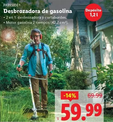 Parkside - Desbrozadora De Gasolina